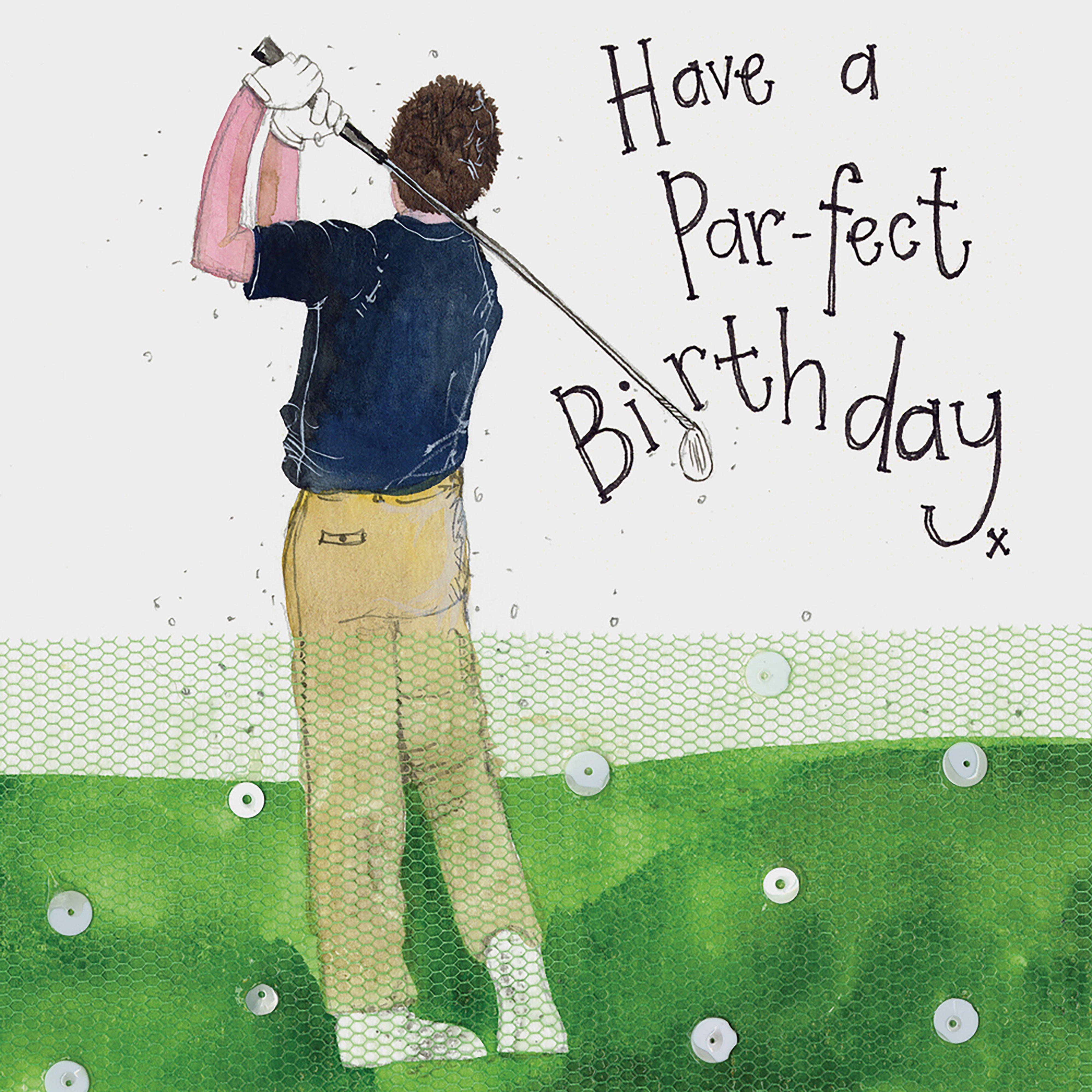 Sparkle Card Par-fect Golf