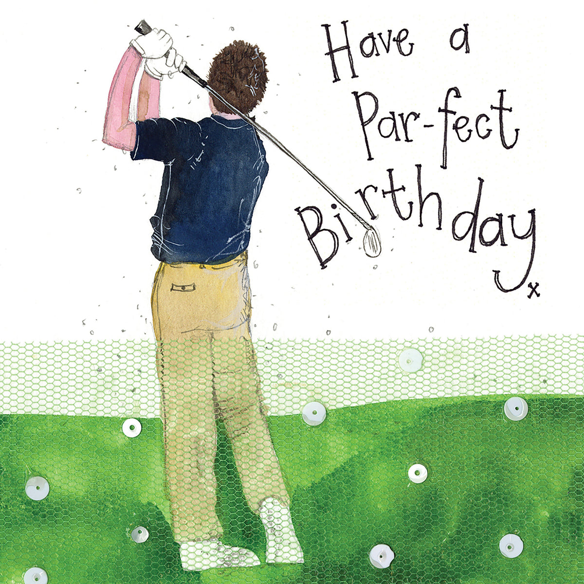 Sparkle Card Par-fect Golf