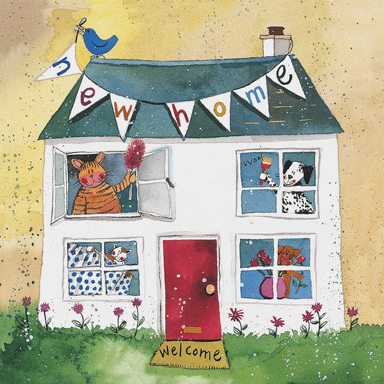 New Home Card Spring Clean