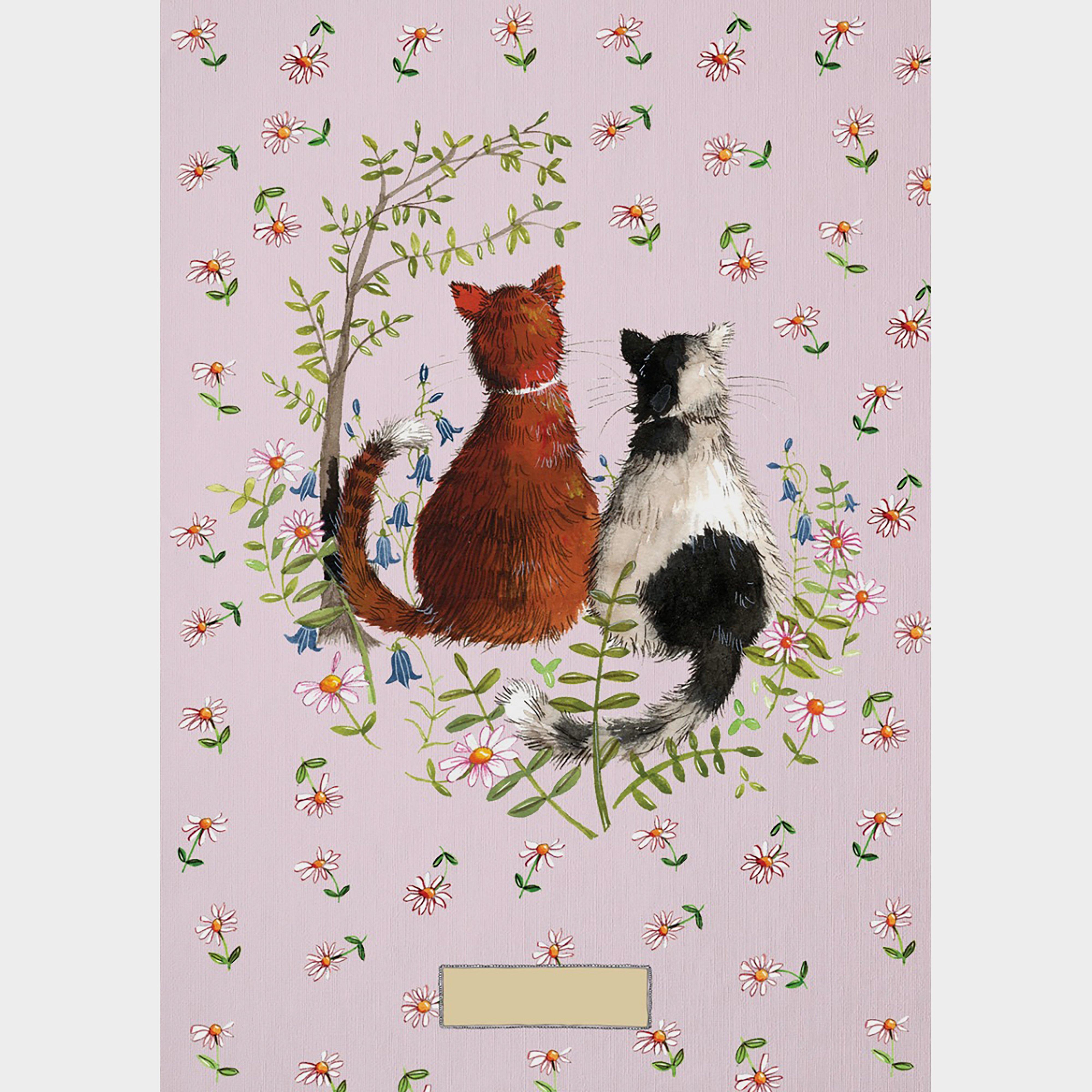 Naked Spine Notebook Cats