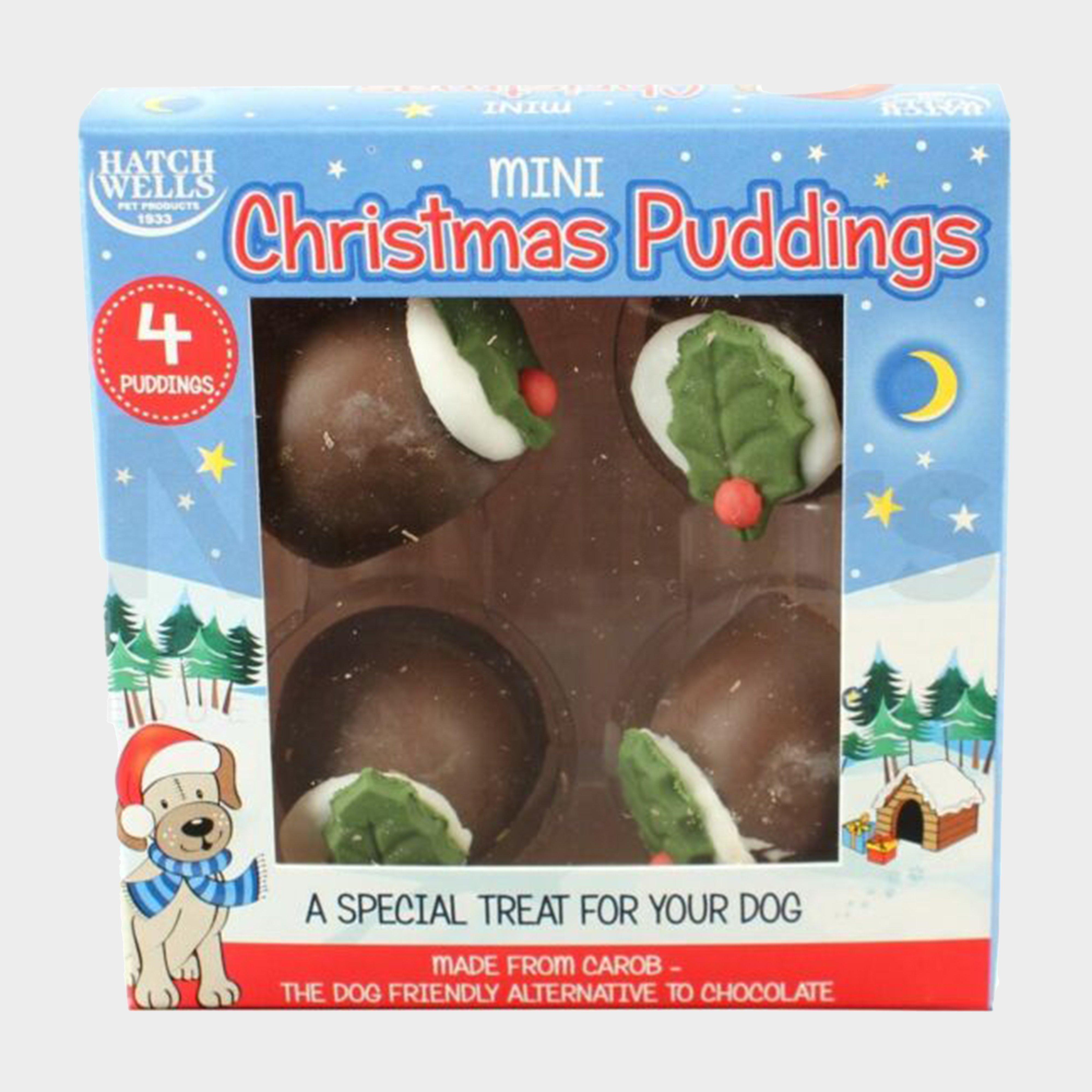 Mini Carob Christmas Puddings