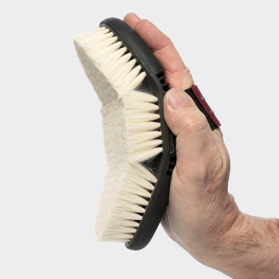 Flexi Goats Hair Body Brush Black