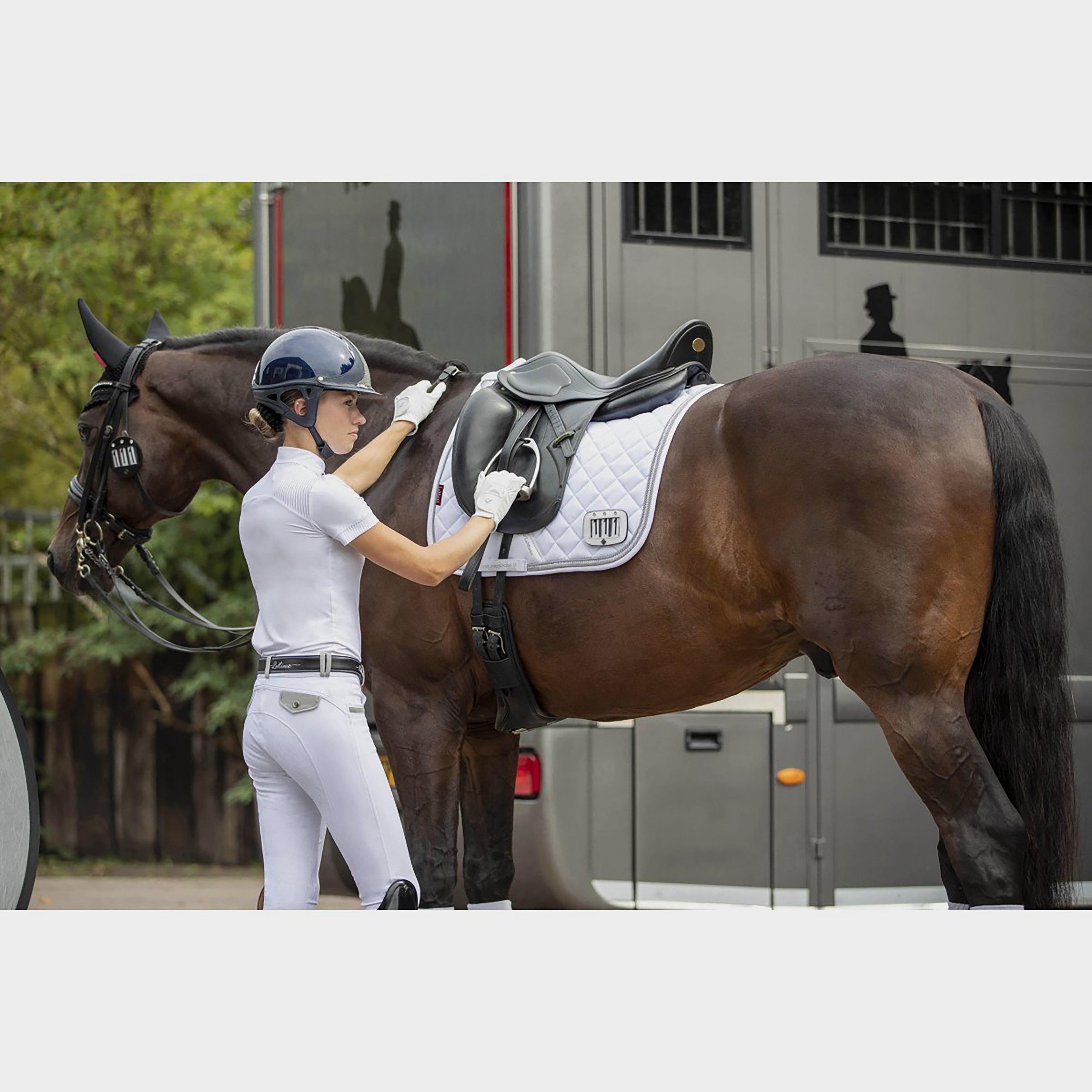 Diamante Dressage Pad White