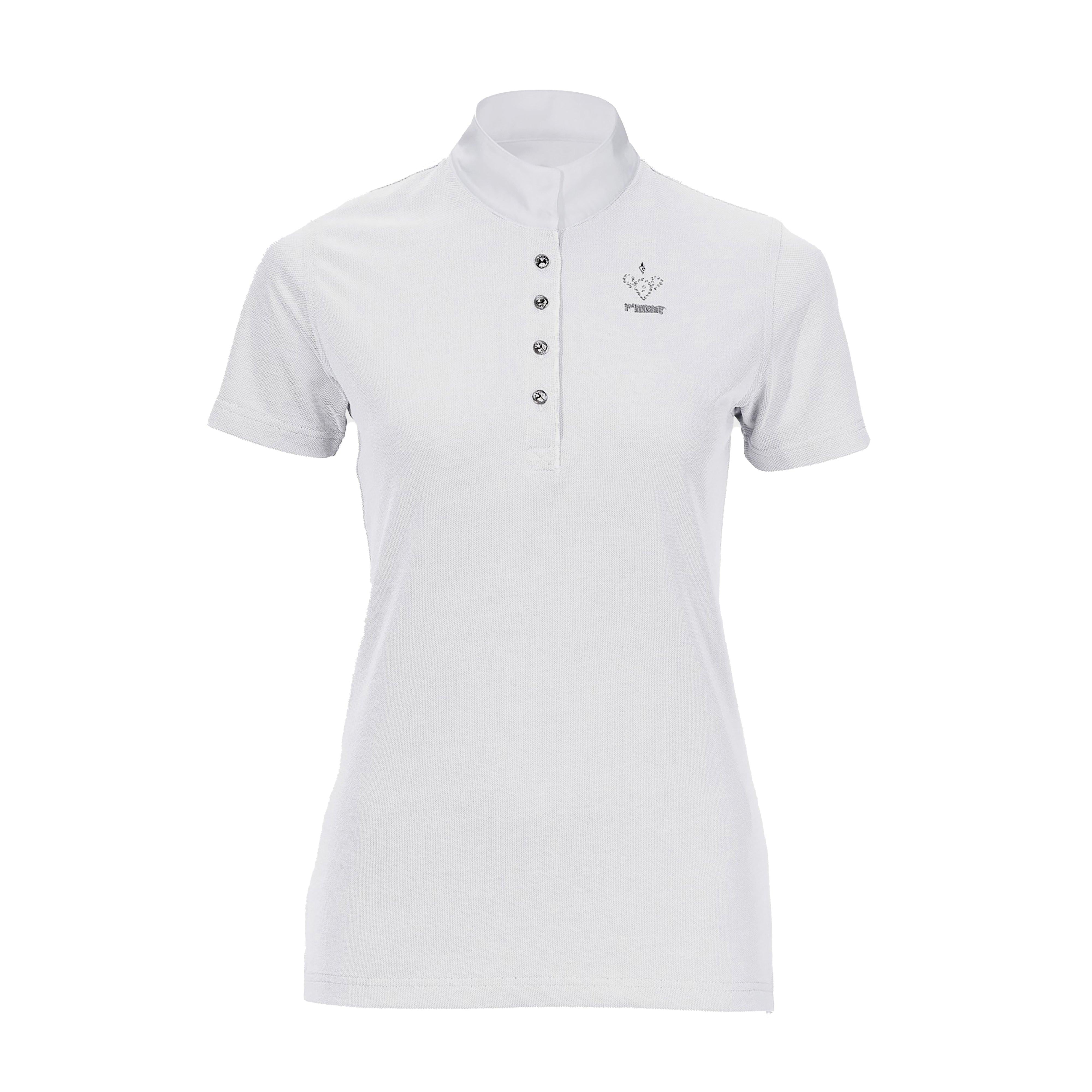 Womens Damen-Turnier Shirt White