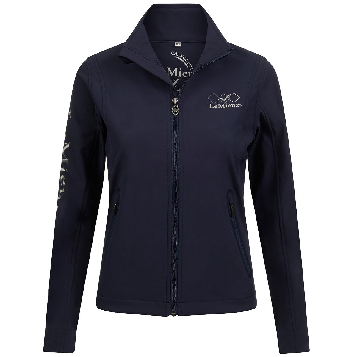 Team LeMieux Womens Softshell Team Jacket Navy