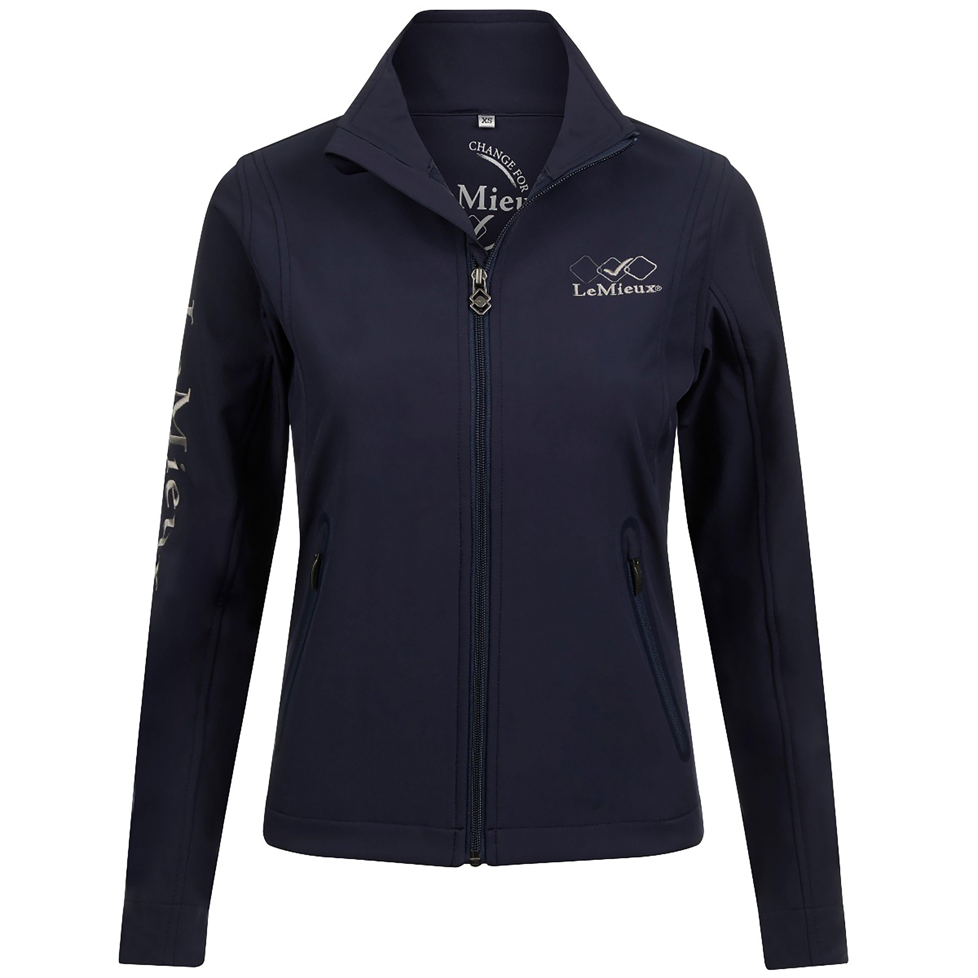 Team LeMieux Womens Softshell Team Jacket Navy