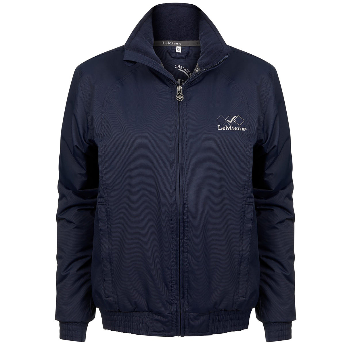 Team LeMieux Womens Waterproof Team Jacket Navy