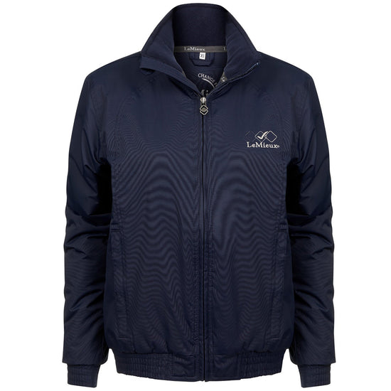 Team LeMieux Womens Waterproof Team Jacket Navy