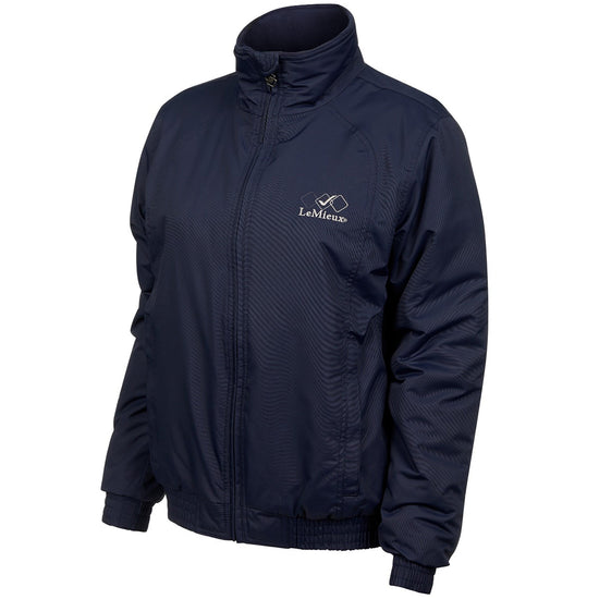 Team LeMieux Womens Waterproof Team Jacket Navy