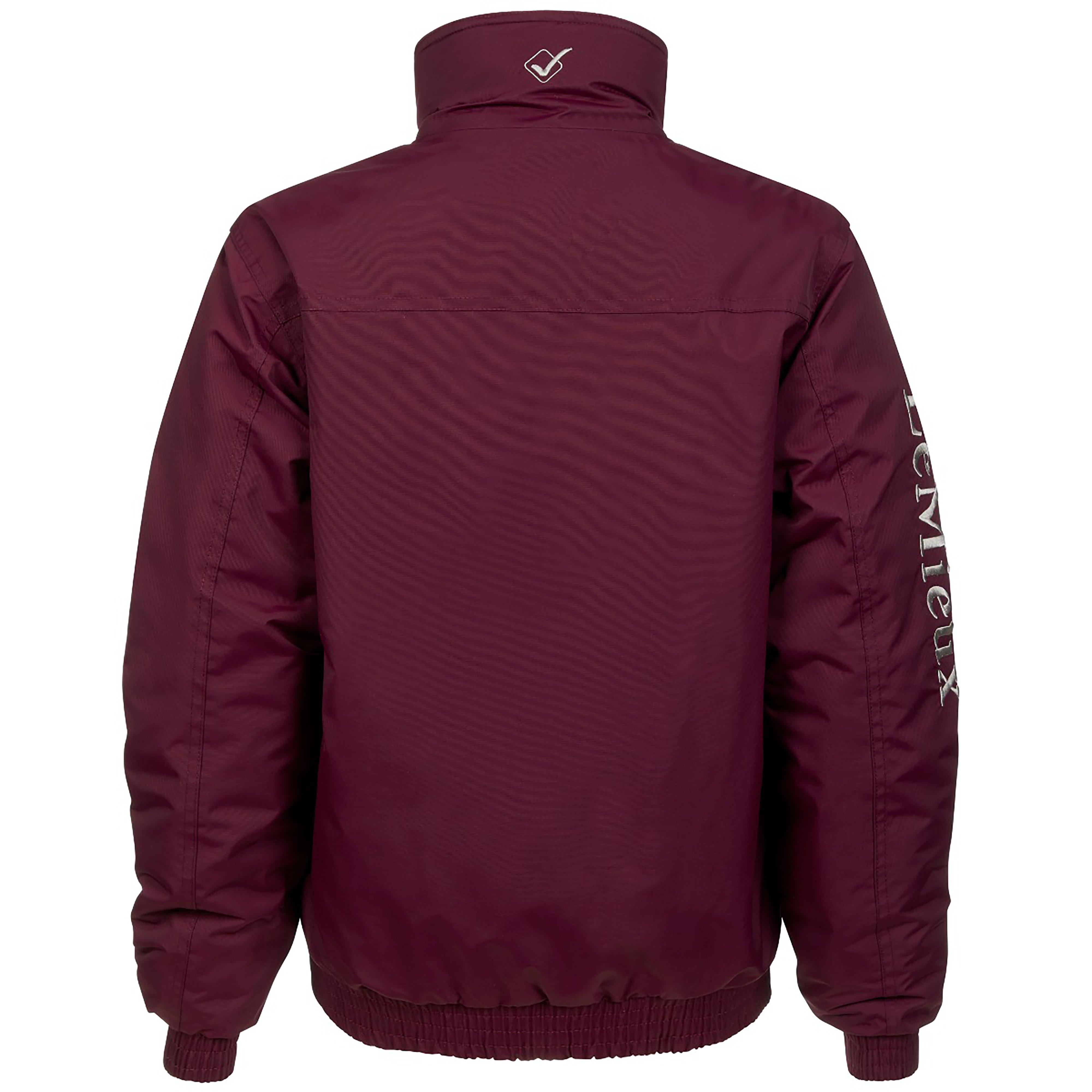 Unisex Waterproof Team Jacket Burgundy