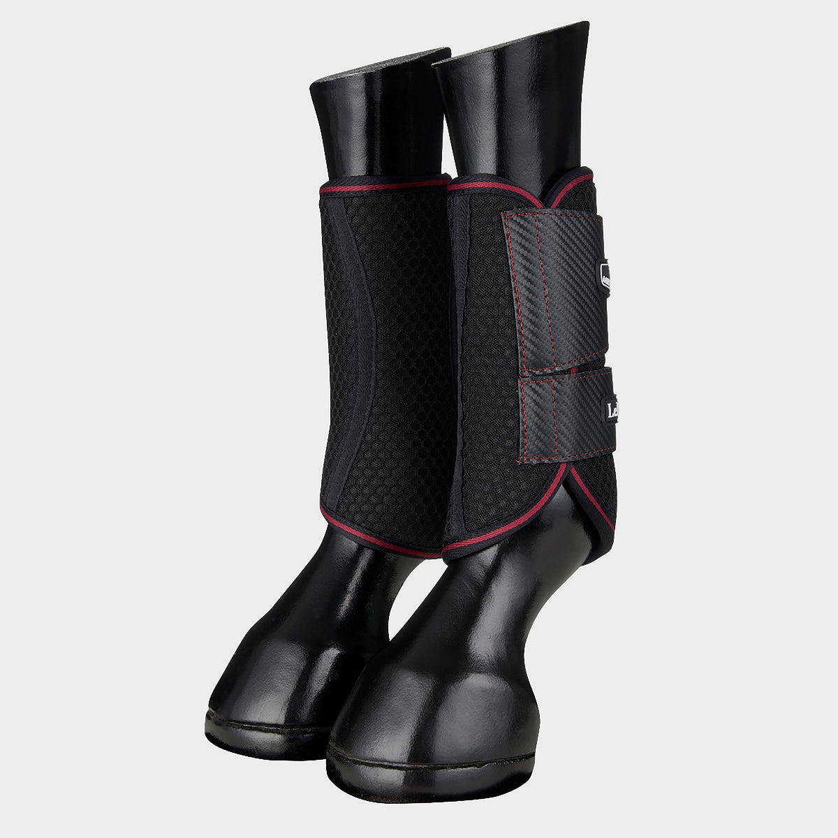 Carbon Mesh Wrap Boots Black/Mulberry