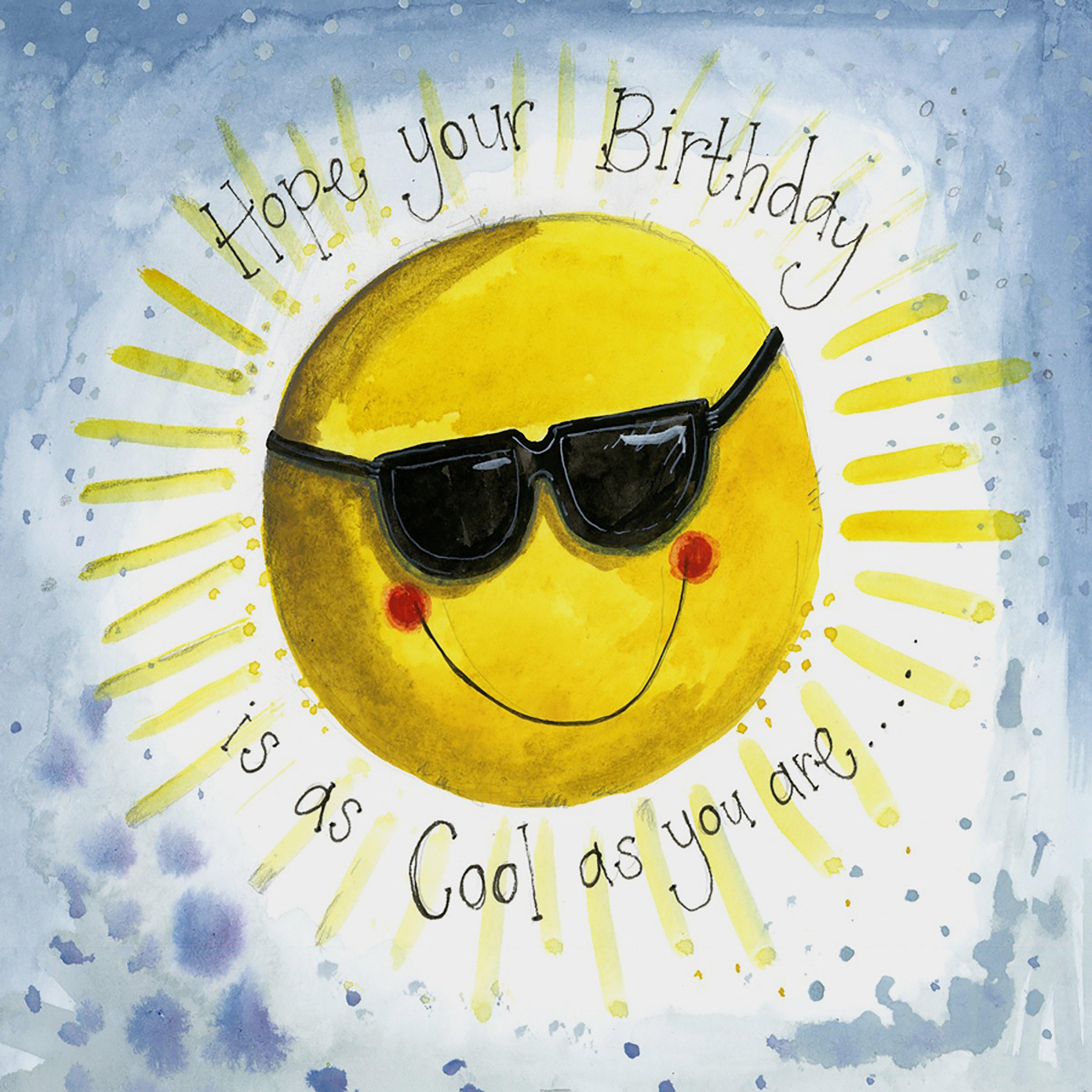 Summer Sunshine Birthday Card