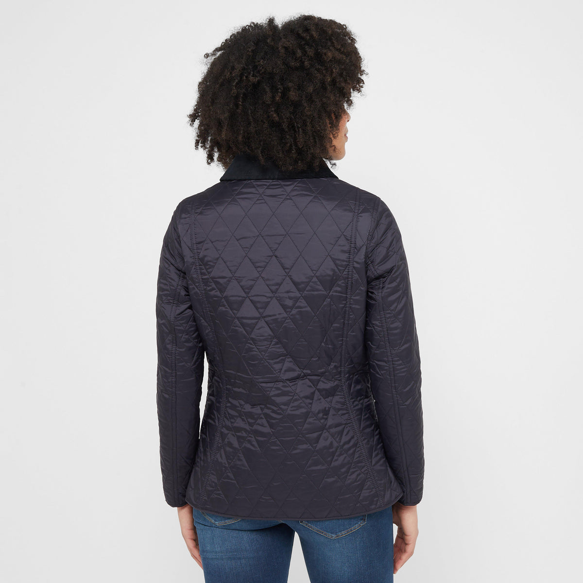 Womens Annandale Quilted Jacket Navy