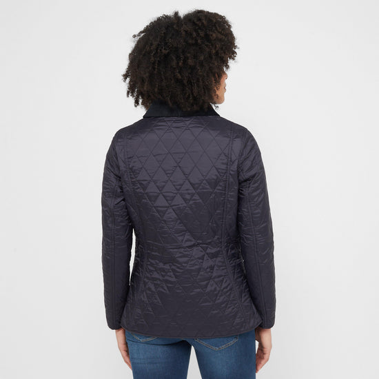 Womens Annandale Quilted Jacket Navy