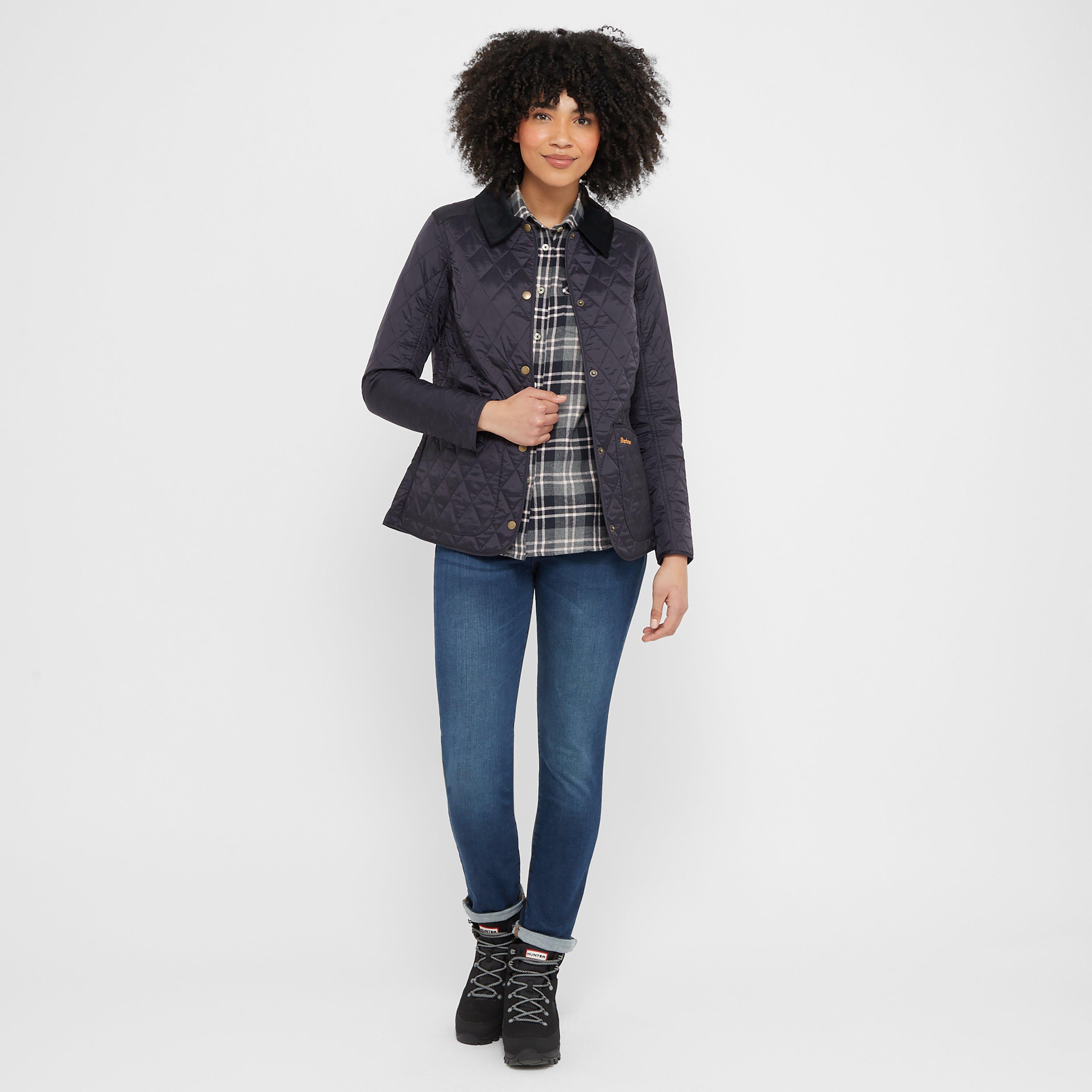 Womens Annandale Quilted Jacket Navy