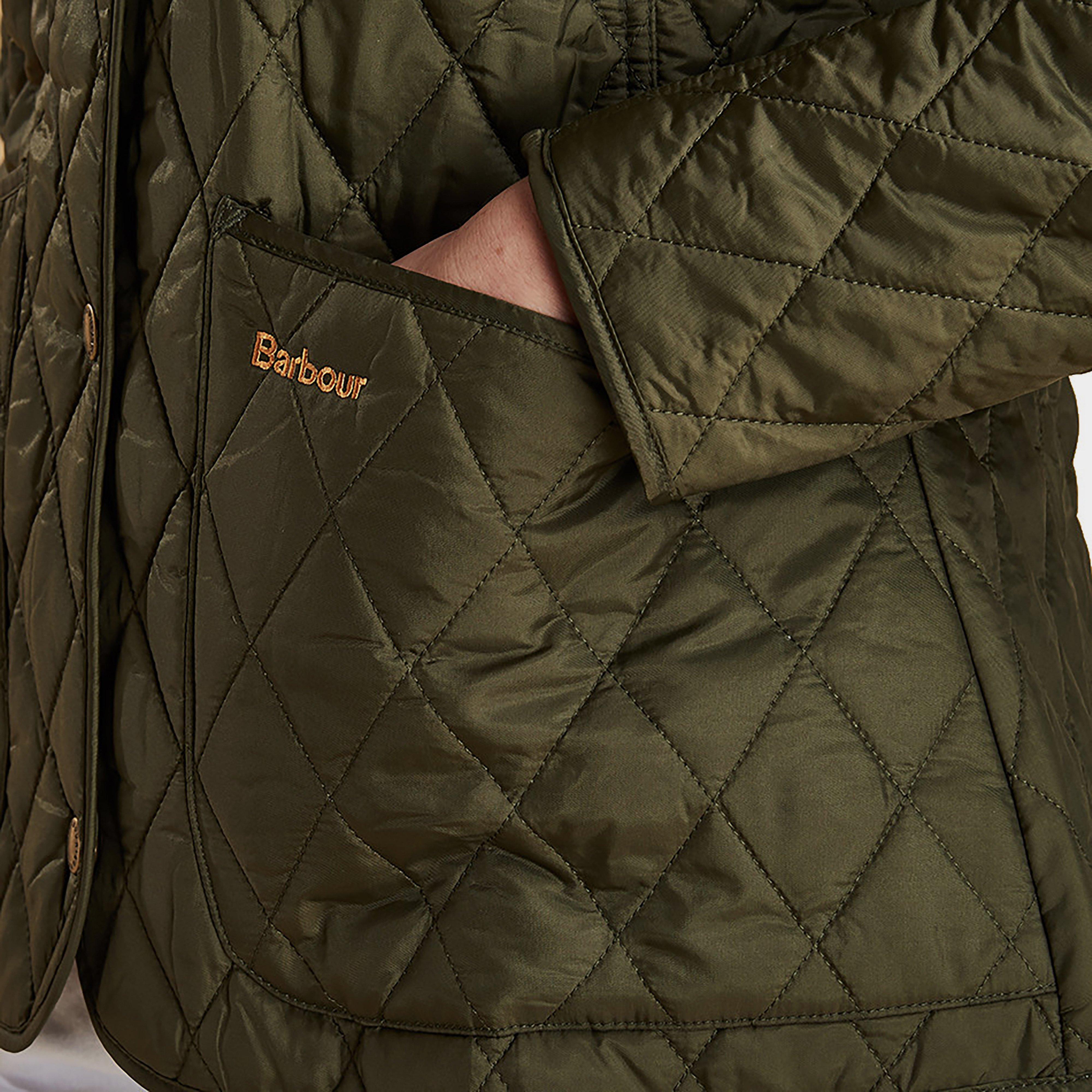 Ladies Annadale Quilt Jacket Olive