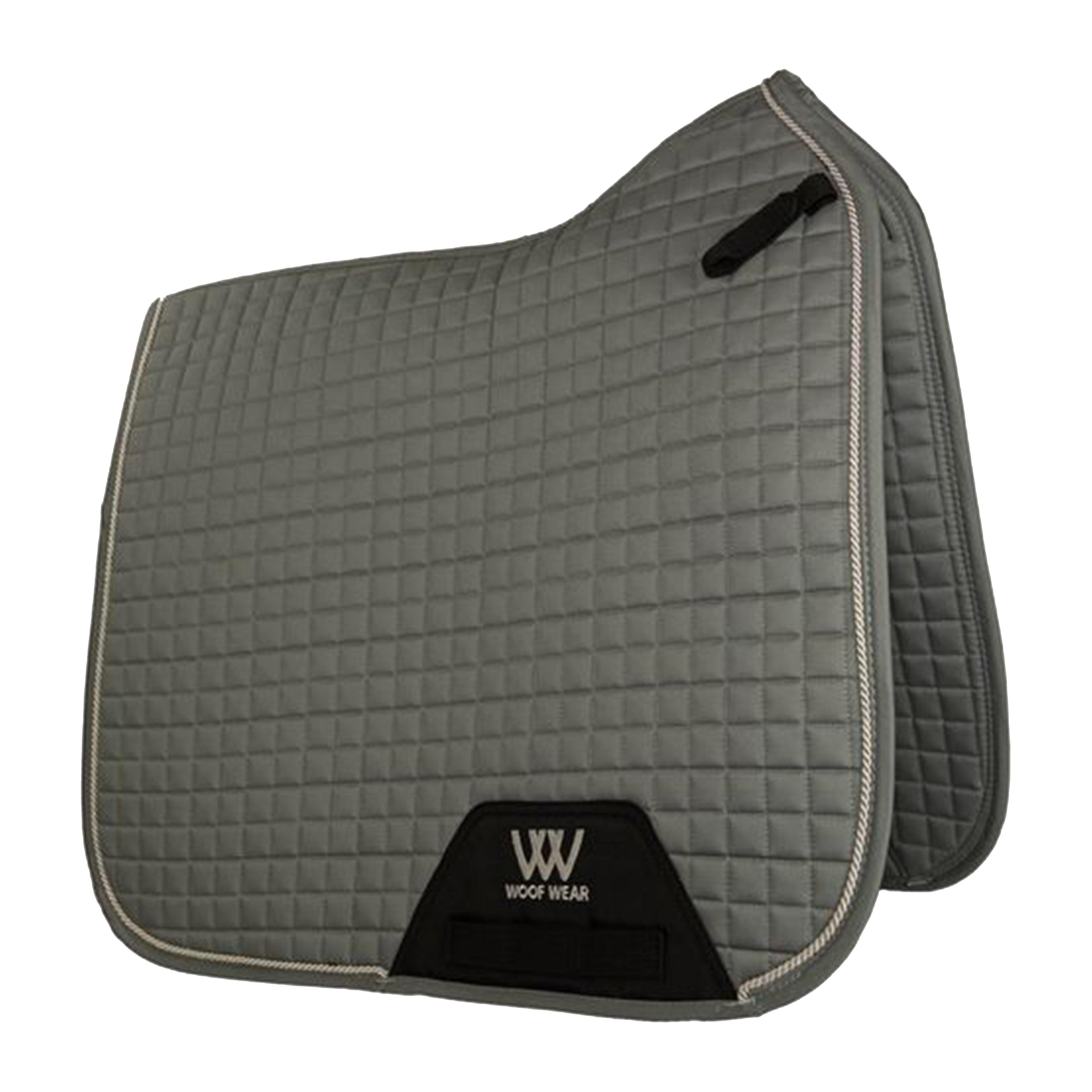 Contour Dressage Saddle Pad Brushed Steel