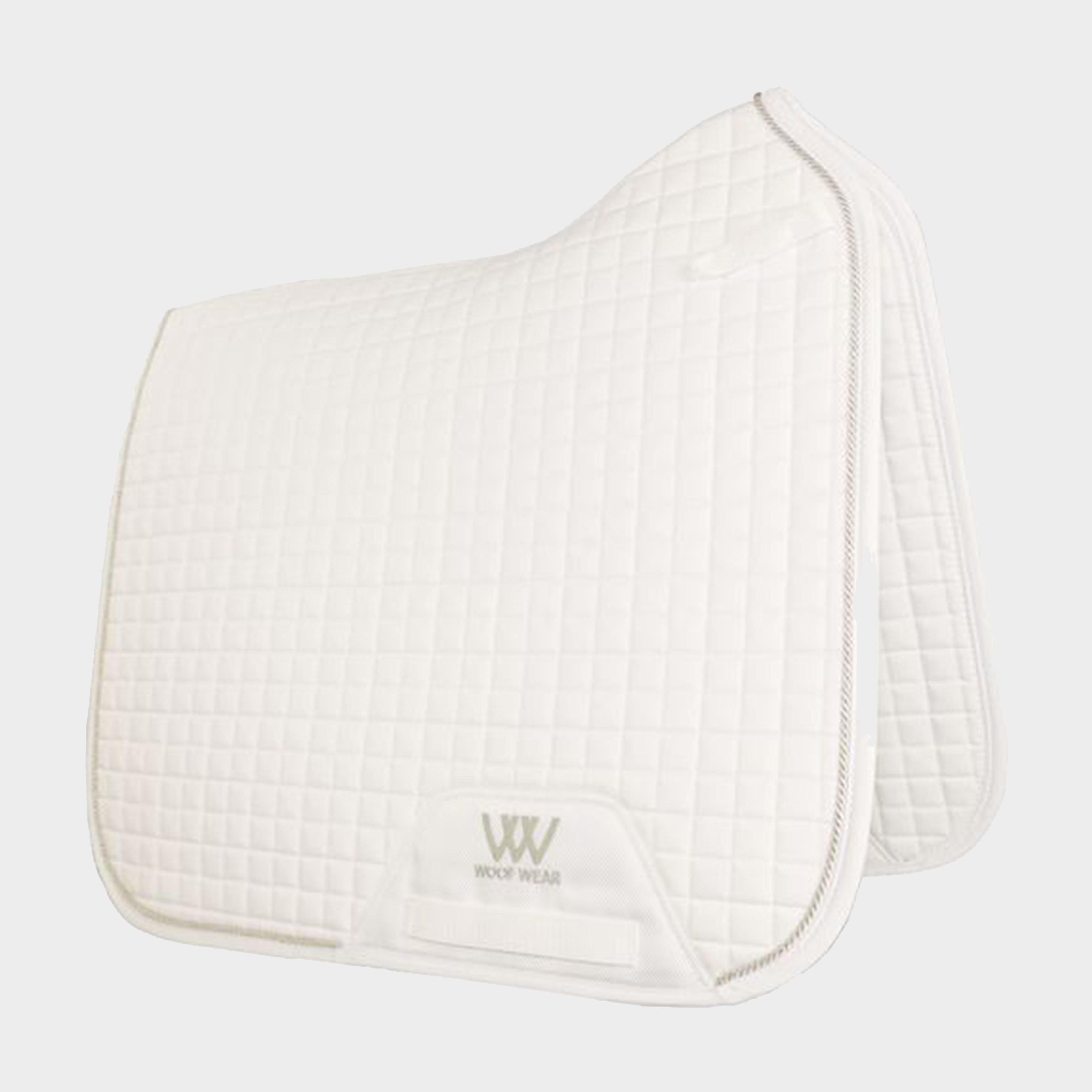 Contour Dressage Saddle Pad White