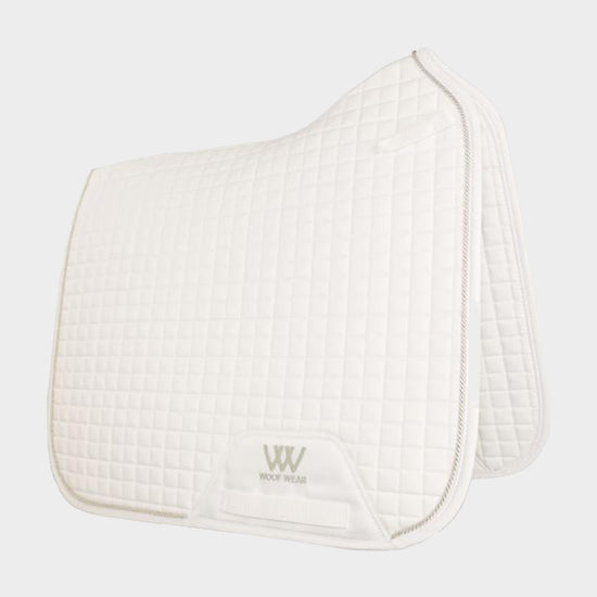 Contour Dressage Saddle Pad White