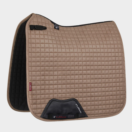 ProSport Suede Dressage Square Saddle Pad Mink