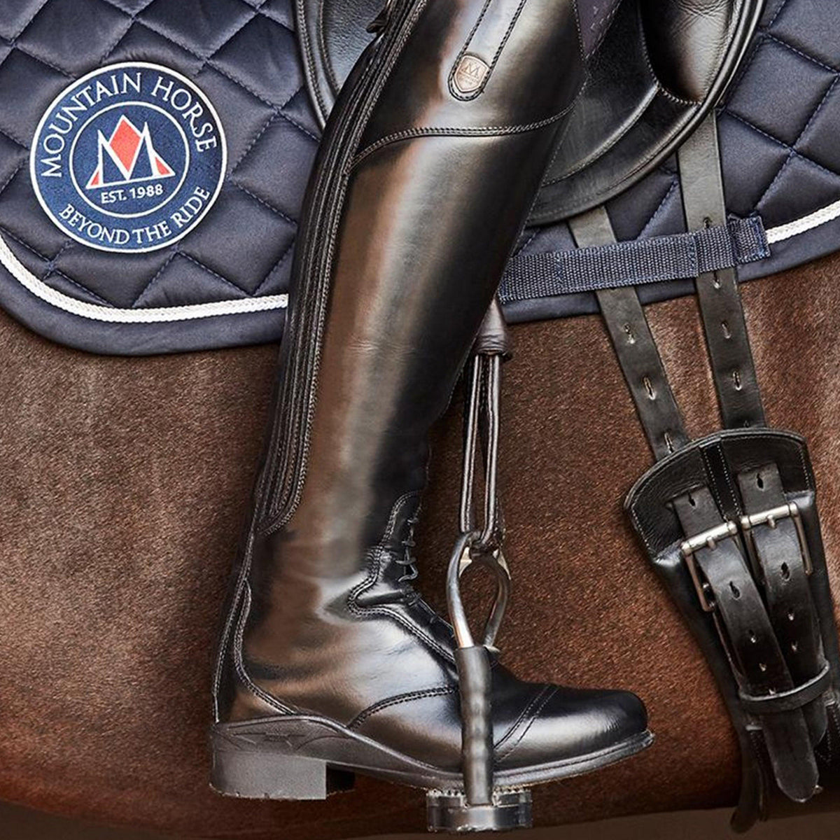 Womens Aurora Tall Boots Black