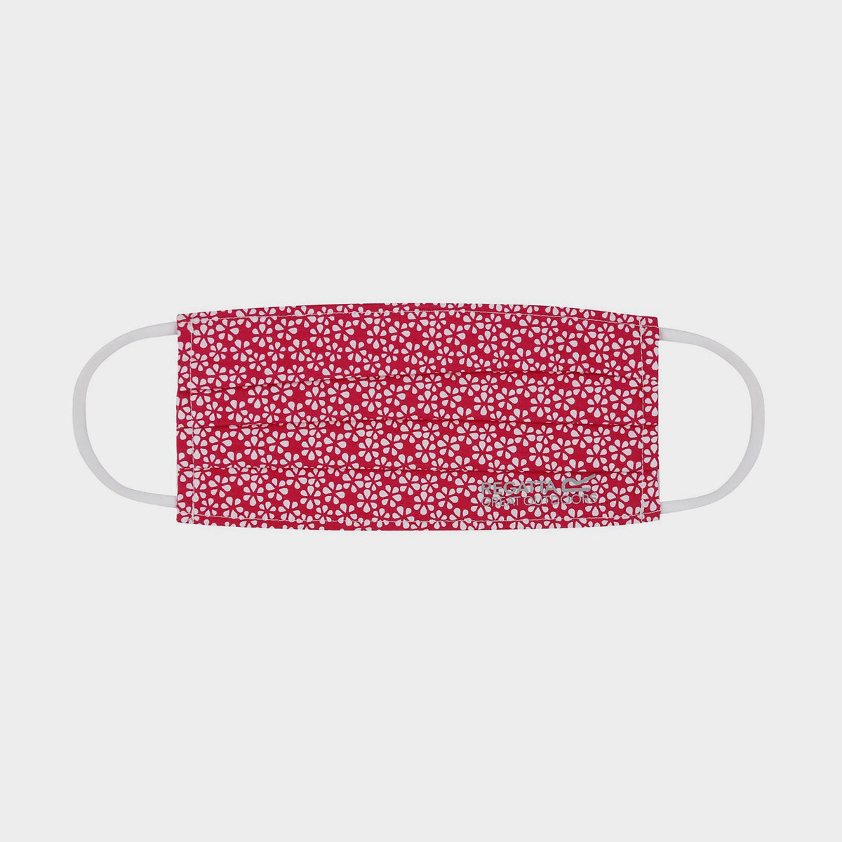 Triple Layer Face Covering 3 Pack Dark Cerise Scattered Floral