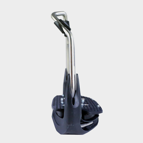 Adults AIR'S Inclined Grip Angled Eye Stirrups Black