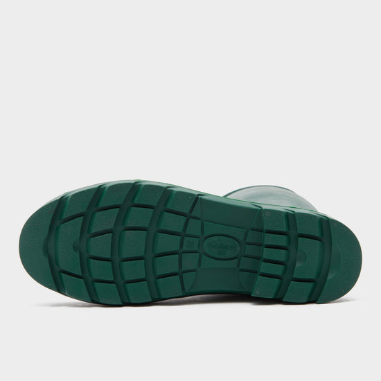 Womens Iris Jersey Lined Wellington Boots Vert Fonce