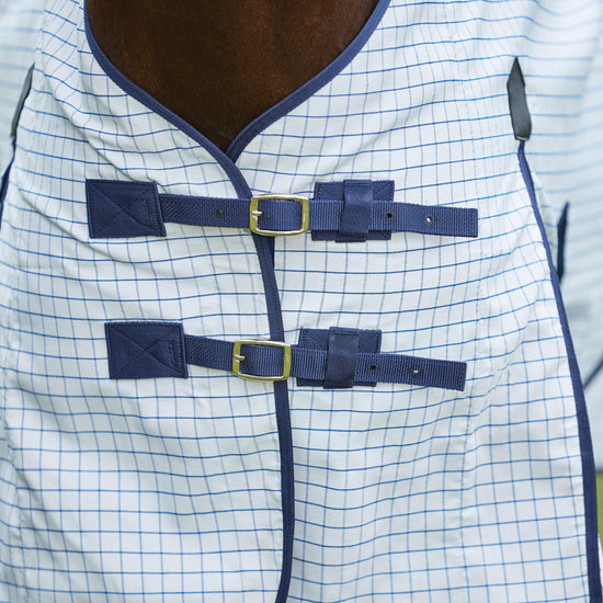 Kool Coat Classic III Combo Neck Sheet White/Navy