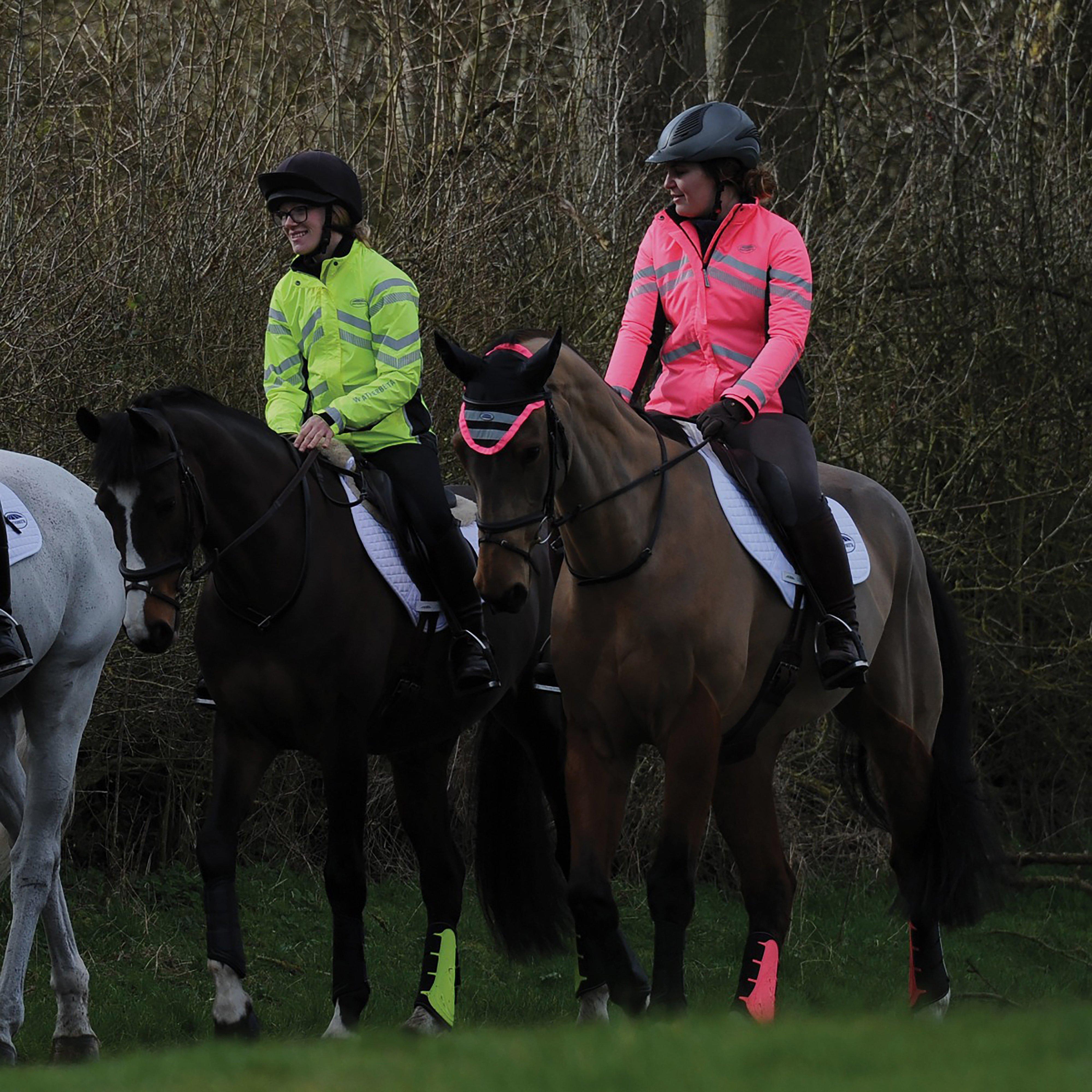 Adults Reflective Lightweight Waterproof Jacket Yellow