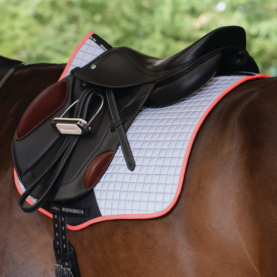 Reflective Prime GP Saddle Pad Silver/Pink