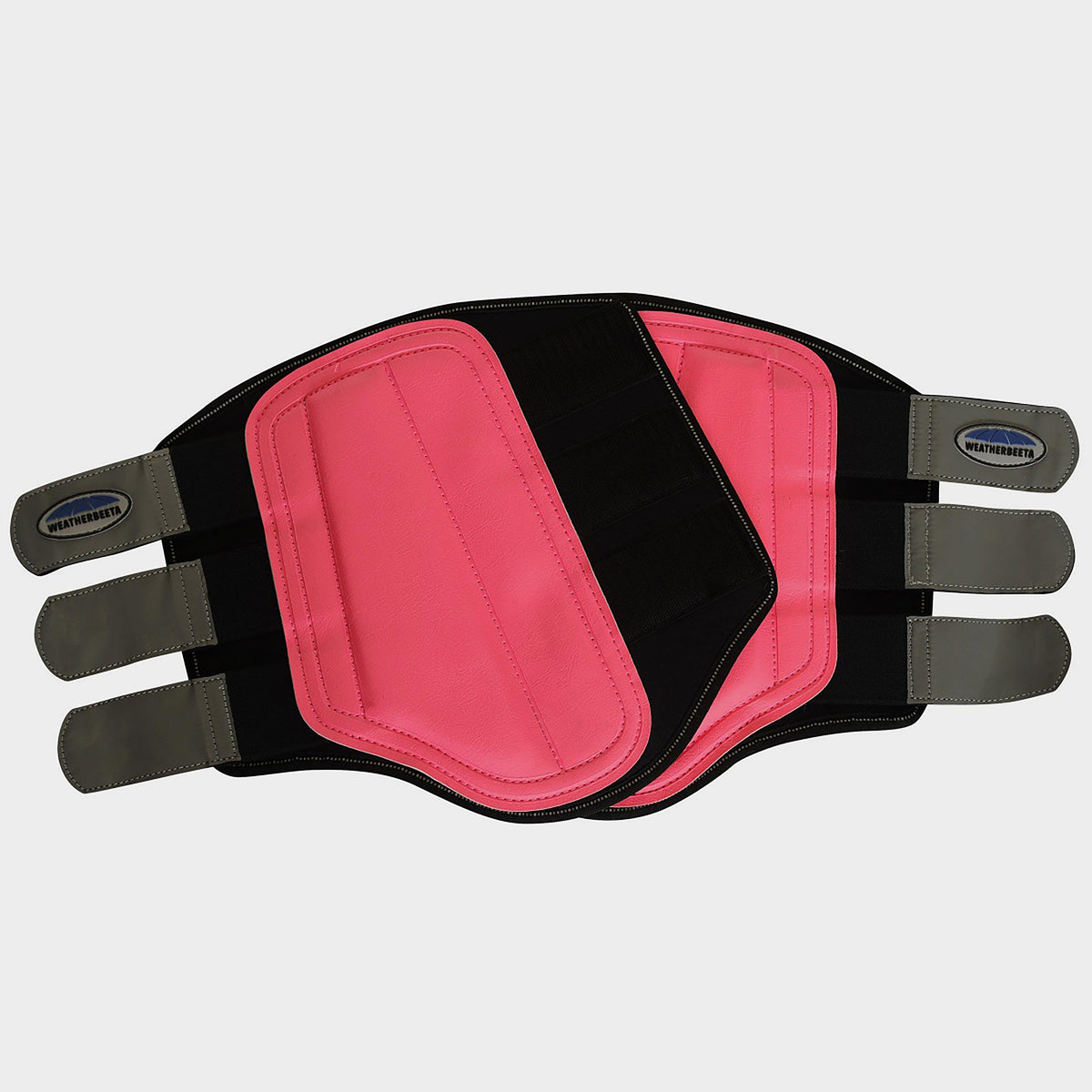 Reflective Brushing Boots Pink/Silver