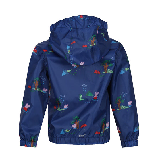 Kids Muddy Puddle Jacket New Royal Peppa & George