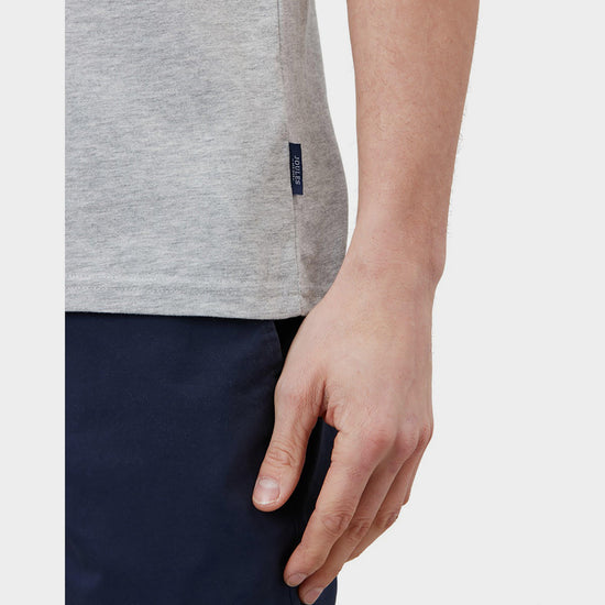 Mens Flynn Tee Grey Marl
