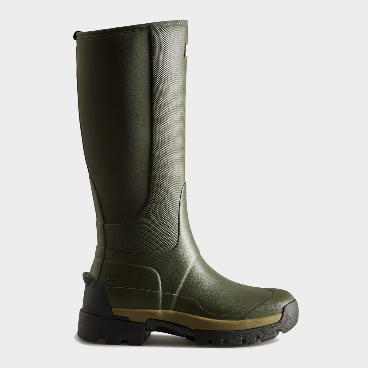 Womens Balmoral Hybrid Tall Wellington Boots Olive