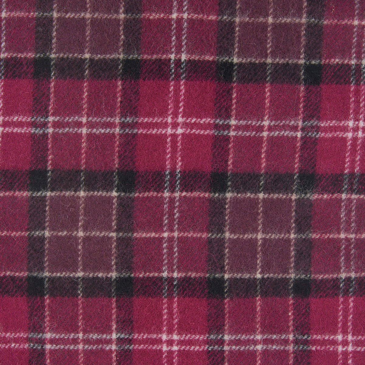 Tartan Lambswool Scarf Winter Red Tartan