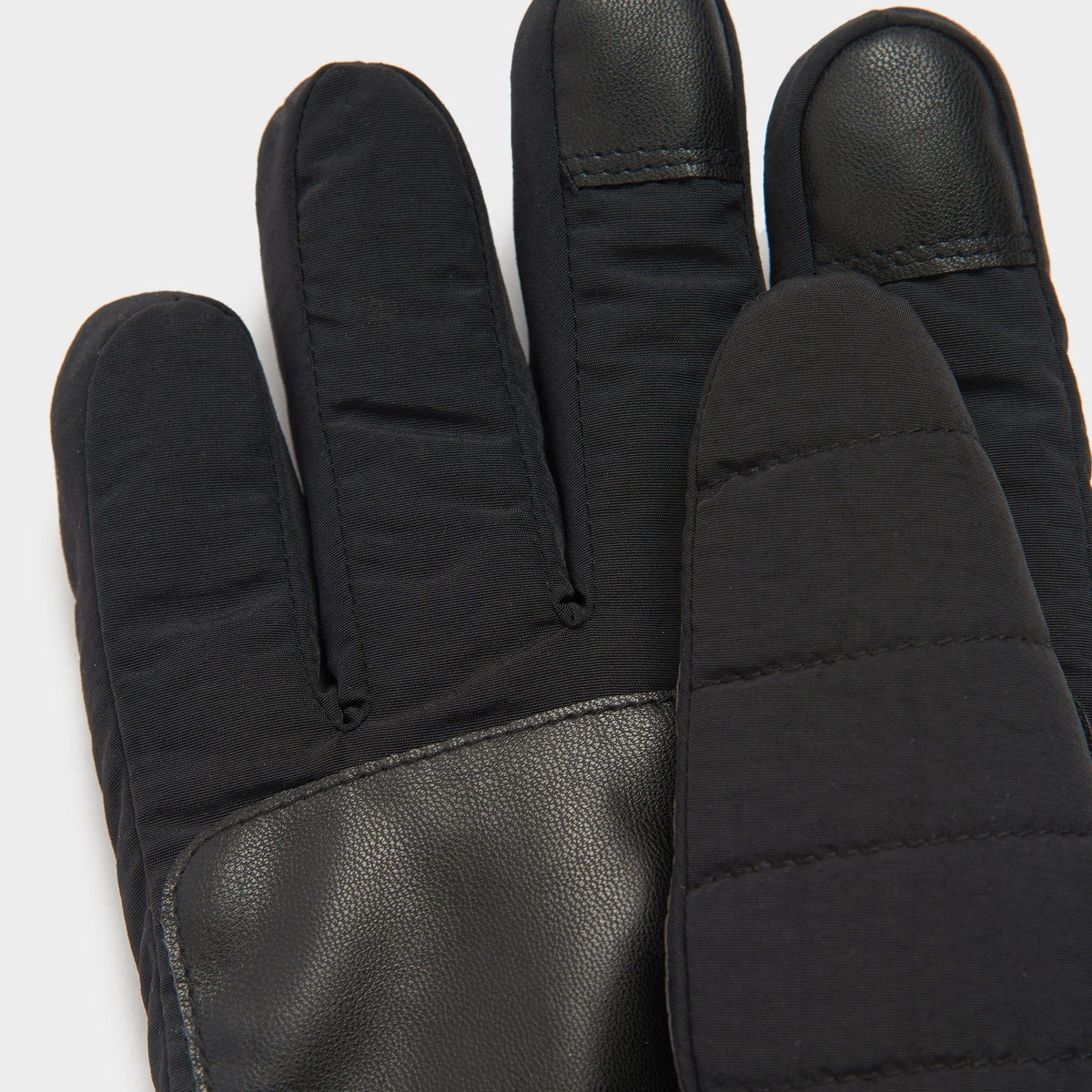 Banff Quilted Gloves Black