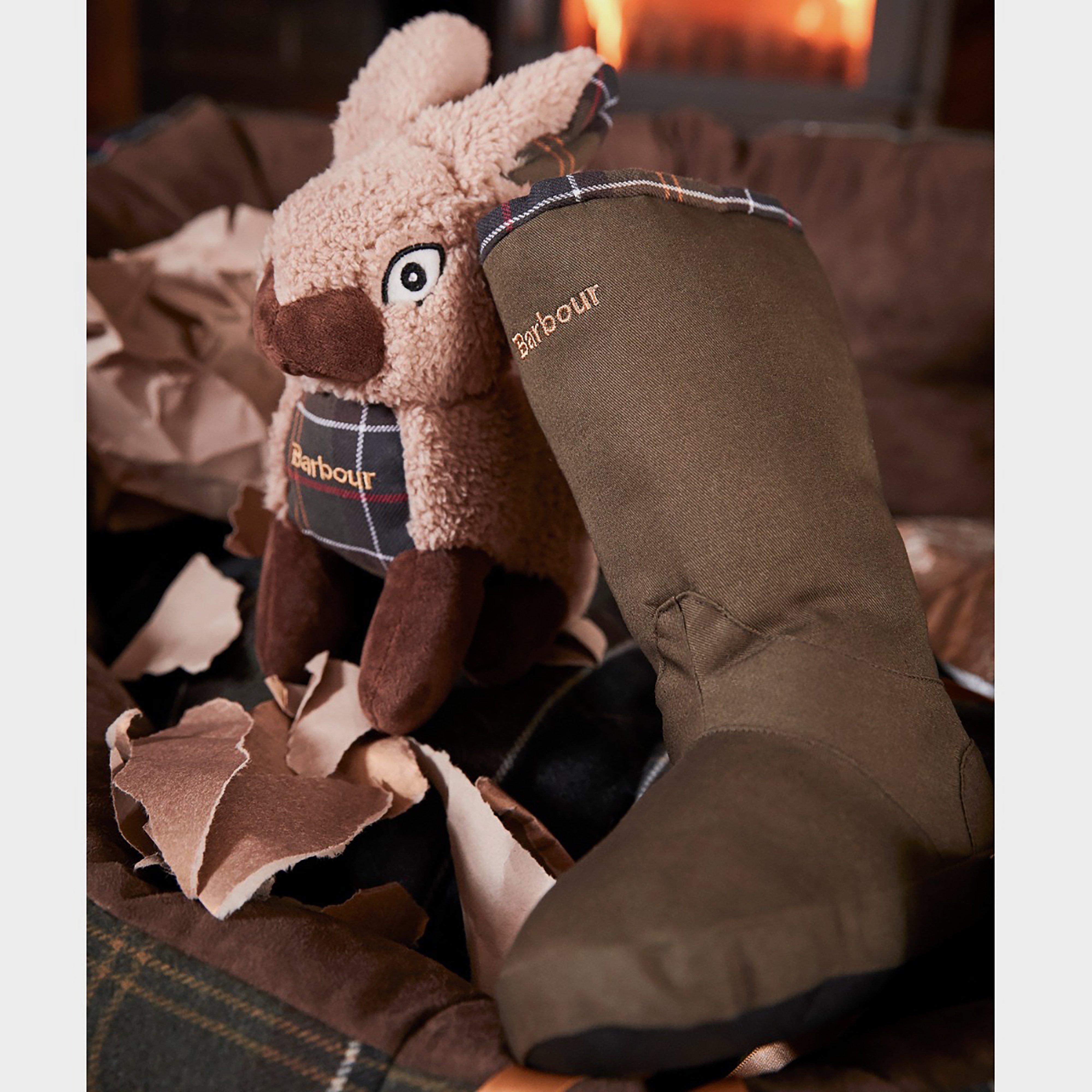 Welly Boot Dog Toy Green