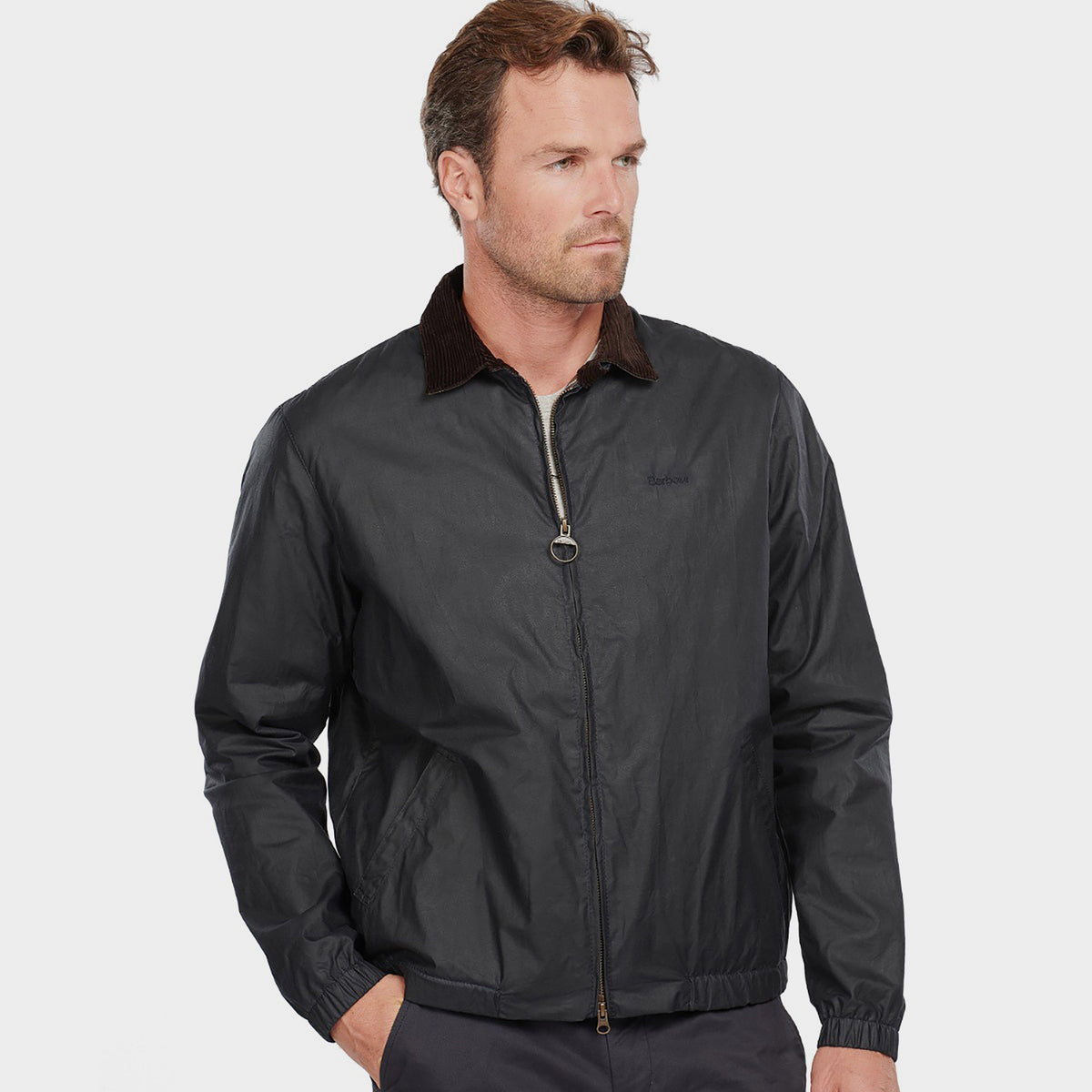 Mens Vital Wax Jacket Navy