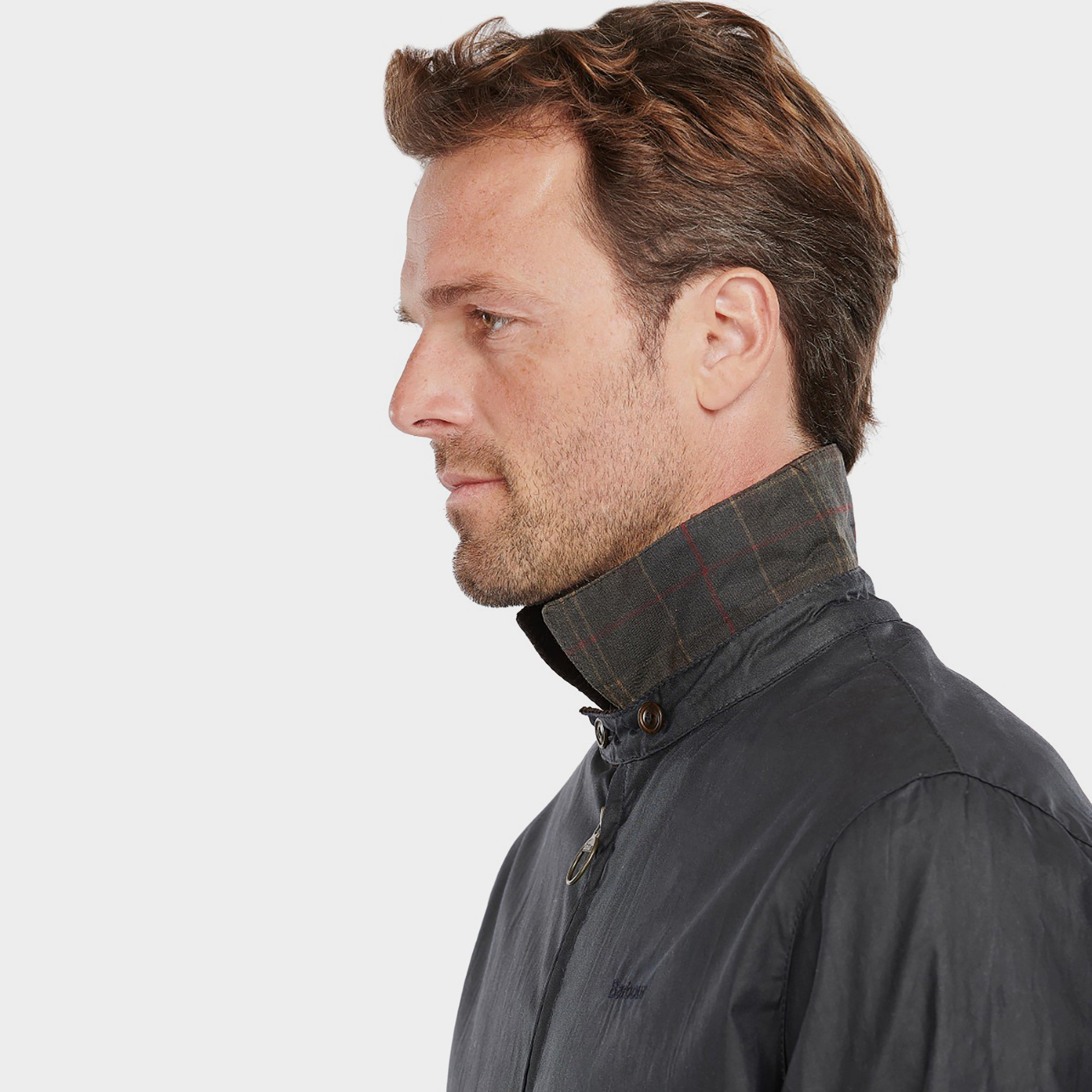 Mens Vital Wax Jacket Navy