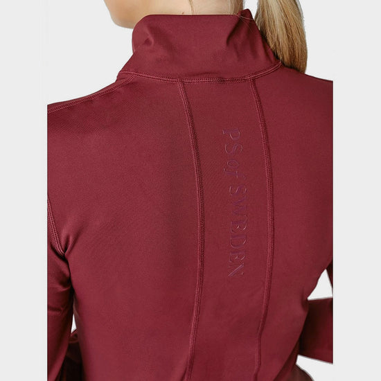 Womens Wivianne Long Sleeved Base Layer Wine