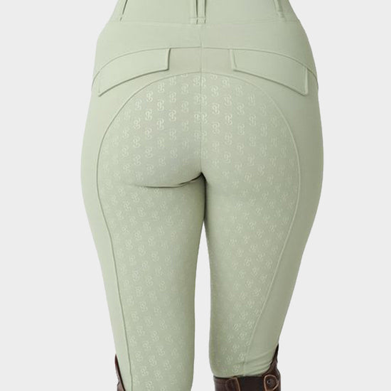 Womens Juliette Riding Tights Khaki