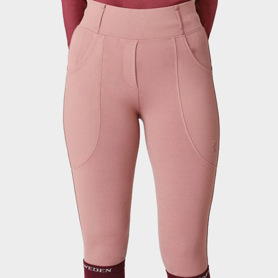 Womens Juliette Riding Tights Night Rose