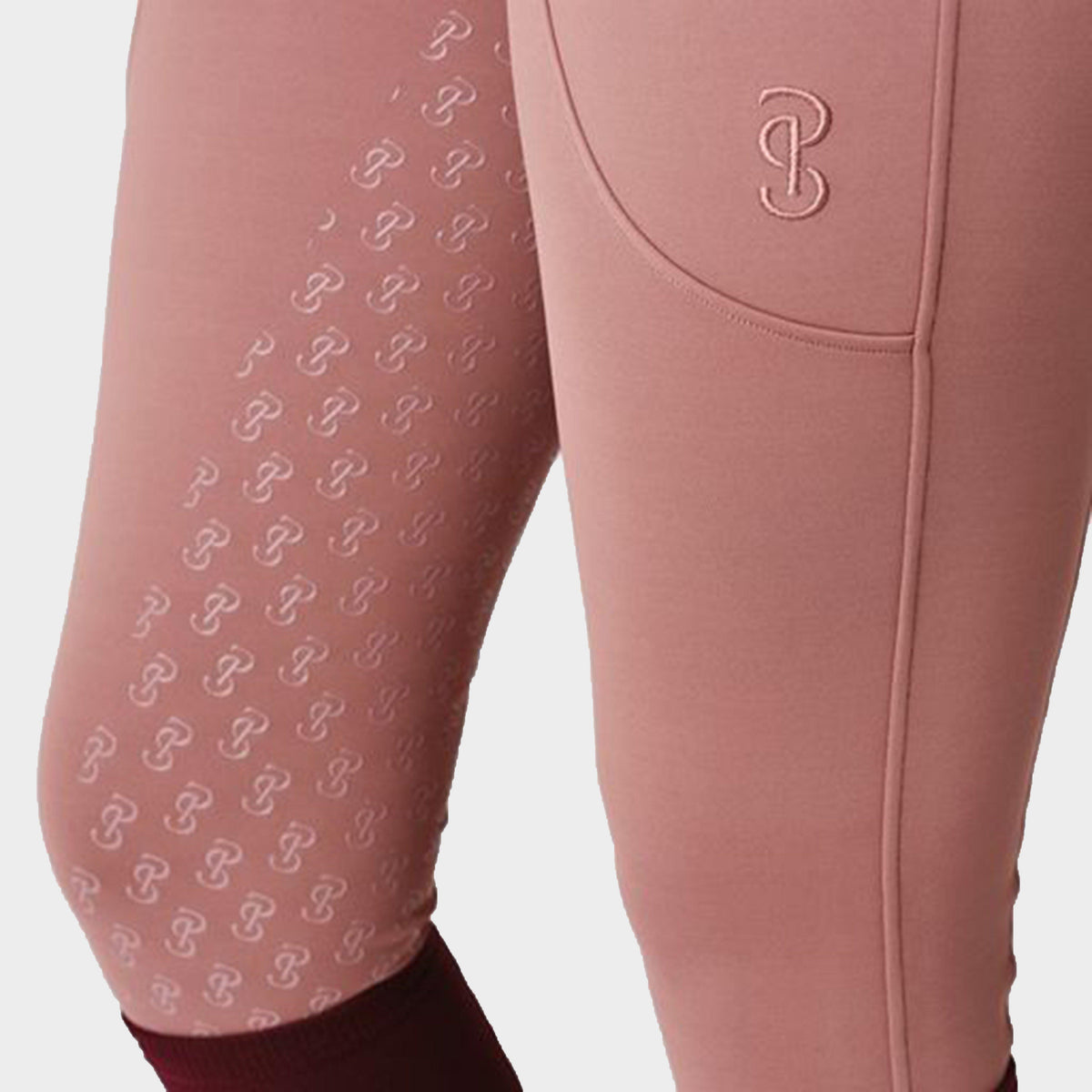 Womens Juliette Riding Tights Night Rose