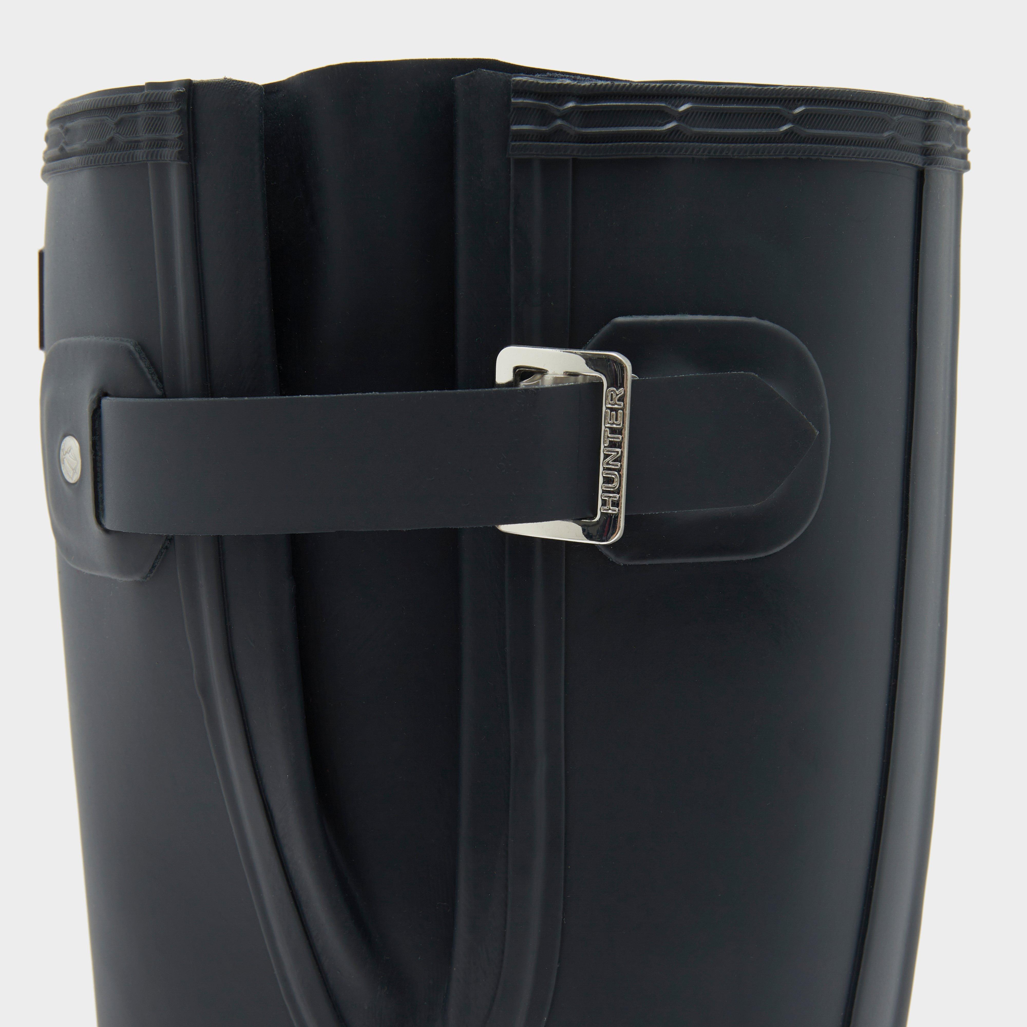 Mens Original Tall Side Adjust Wellington Boots Navy