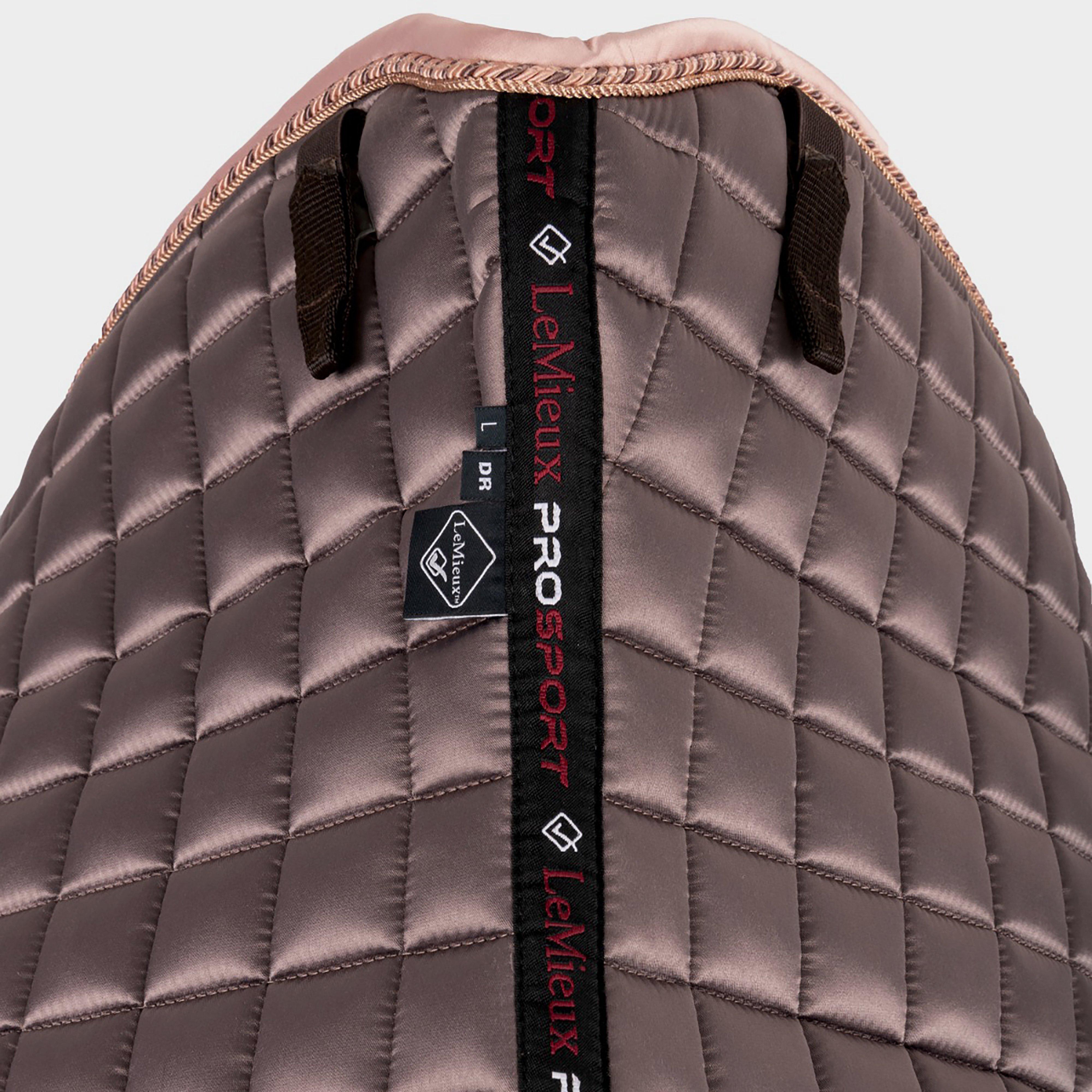 Loire Satin Dressage Saddle Pad Truffle