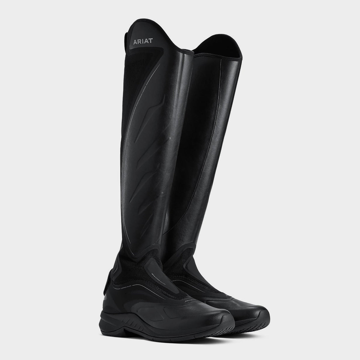 Mens Ascent Tall Boots Black