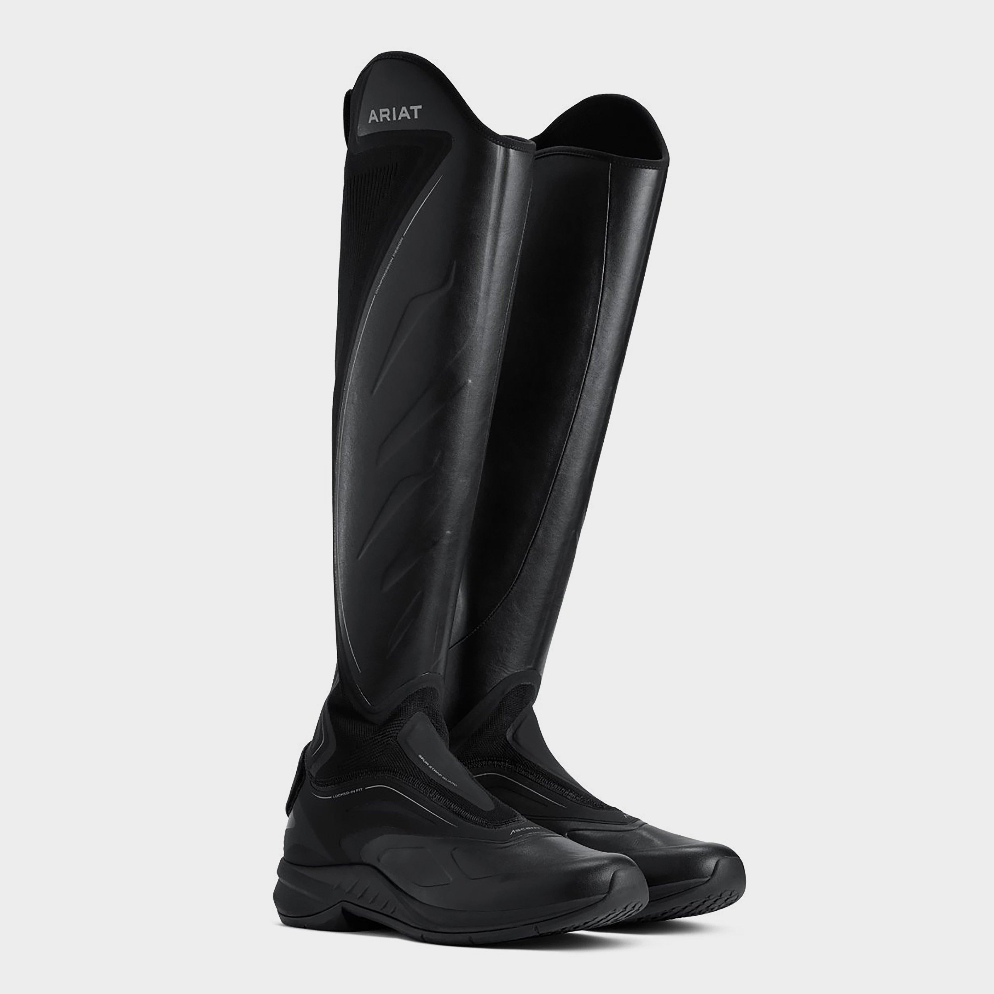 Mens Ascent Tall Boots Black