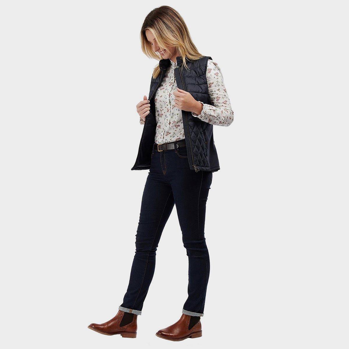 Womens Esme Gilet Dark Navy