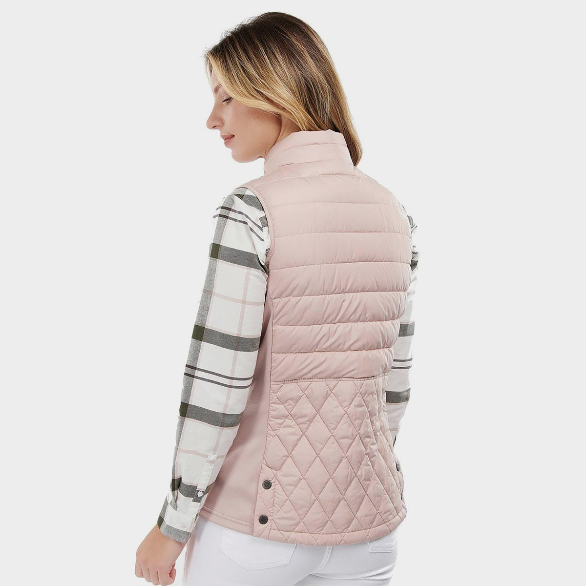 Womens Esme Gilet Pastel Pink